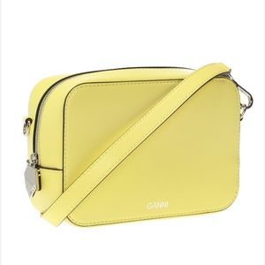 GANNI Leather Camera Bag
